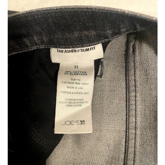 JOE'S The Asher Slim Fit Denim Jeans Men's size 33 - Picture 8 of 8